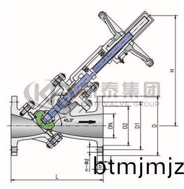 Y型(xing)料漿(jiang)閥