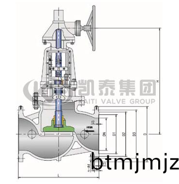 氧氣用截(jie)止閥(fa)